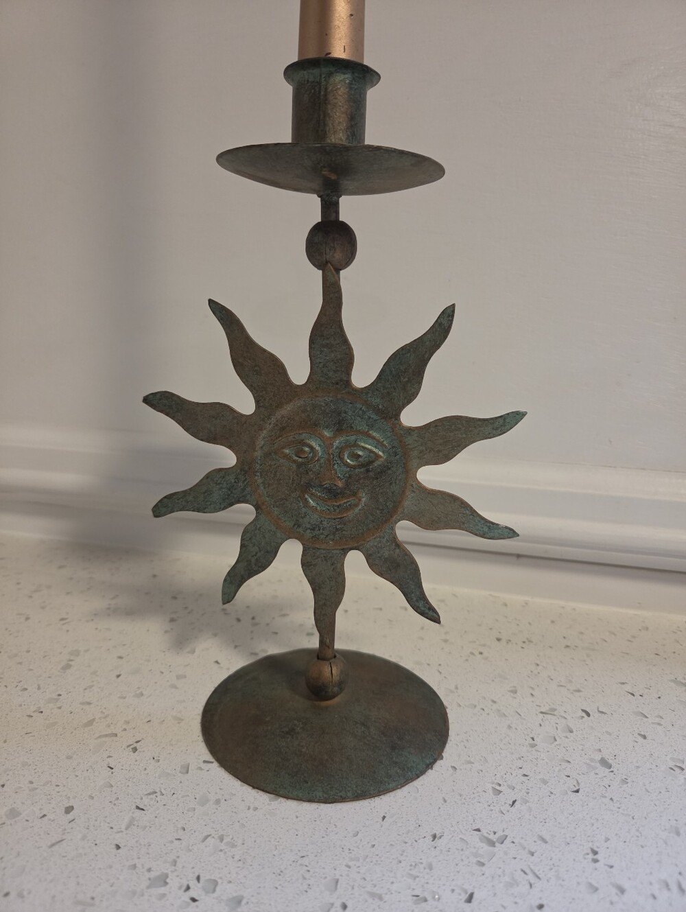 Celestial Sun Candle Holder